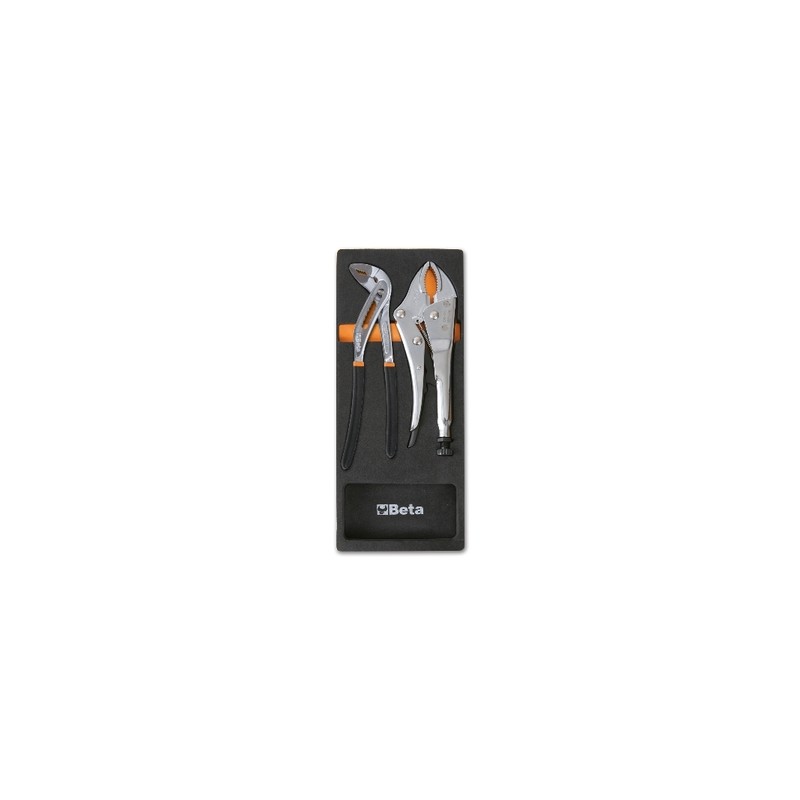 Plateau thermoformé souple BETA Série M M153 2 pinces