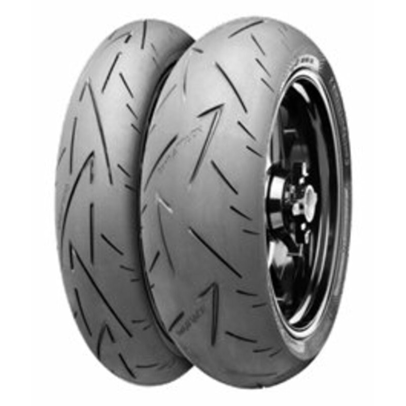 Pneu CONTINENTAL ContiSportAttack 2 K (KAWASAKI) 120/70 ZR 17 M/C (58W) TL