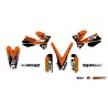 Kit déco KUTVEK Tracx orange KTM SX85