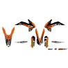 Kit déco KUTVEK Tracx orange KTM SX/SX-F