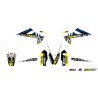 Kit déco KUTVEK Tracx blanc Husqvarna TC85