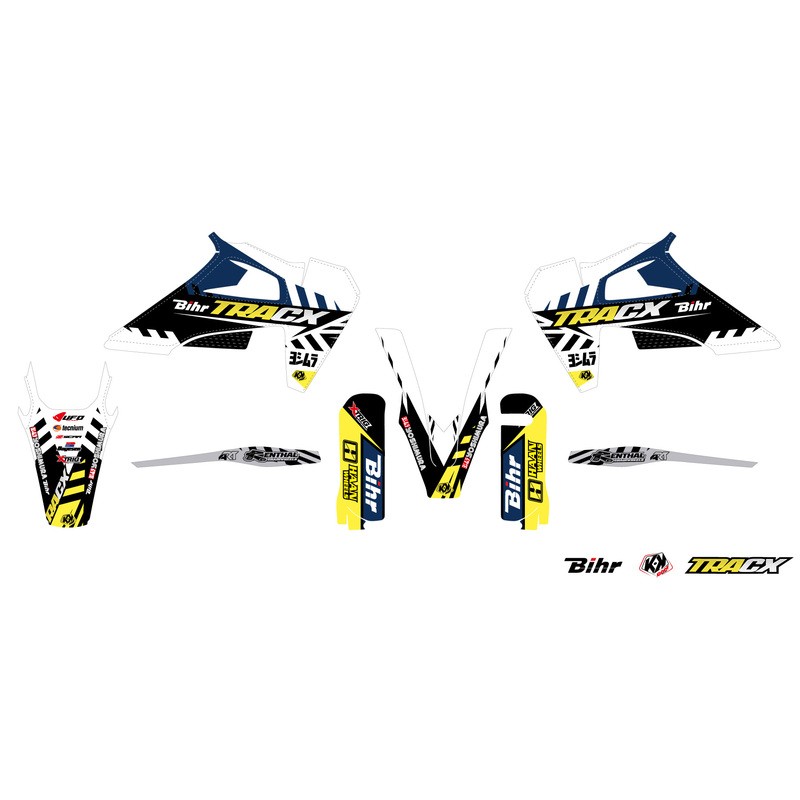 Kit déco KUTVEK Tracx blanc Husqvarna