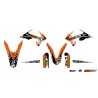 Kit déco KUTVEK Tracx orange KTM SX85