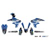 Kit déco KUTVEK Tracx bleu Yamaha YZ250F