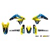 Kit déco KUTVEK Tracx jaune Suzuki RM-Z250