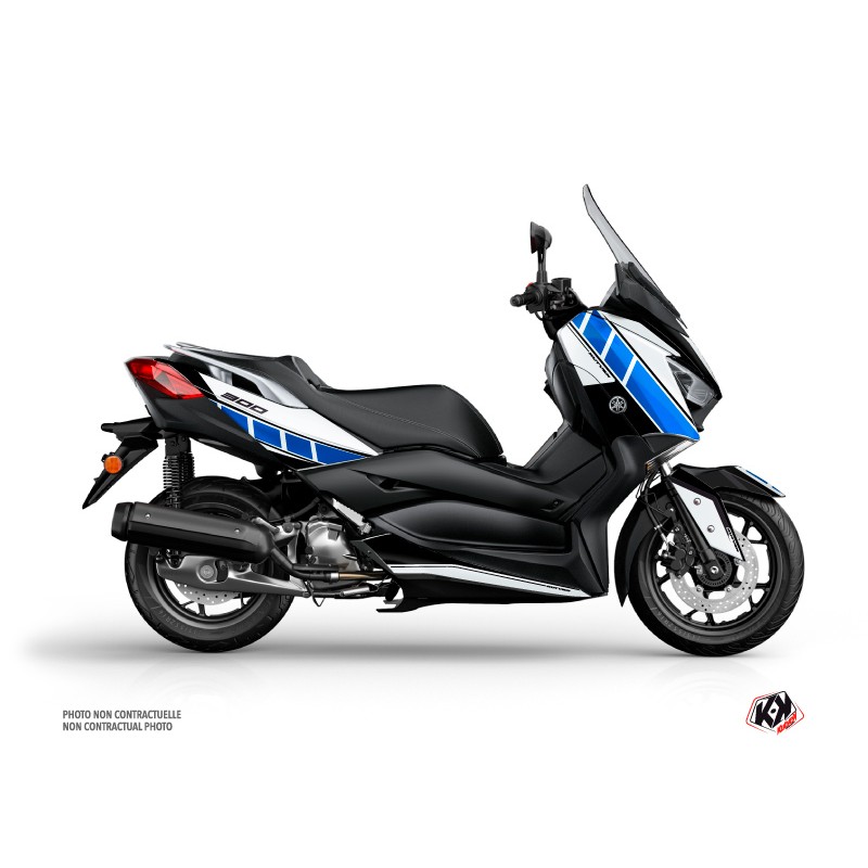 Kit déco KUTVEK Vintage gris/bleu Yamaha X-Max 300