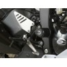 Tampons de protection R&G RACING Aero noir Kawasaki ZX6R 636