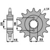 Pignon PBR acier standard 7001 - 520