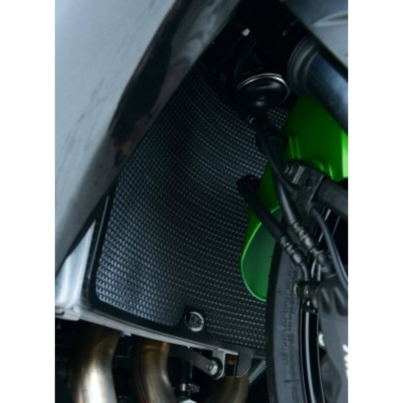 Protection de radiateur R&G RACING titane Kawasaki GTR1400
