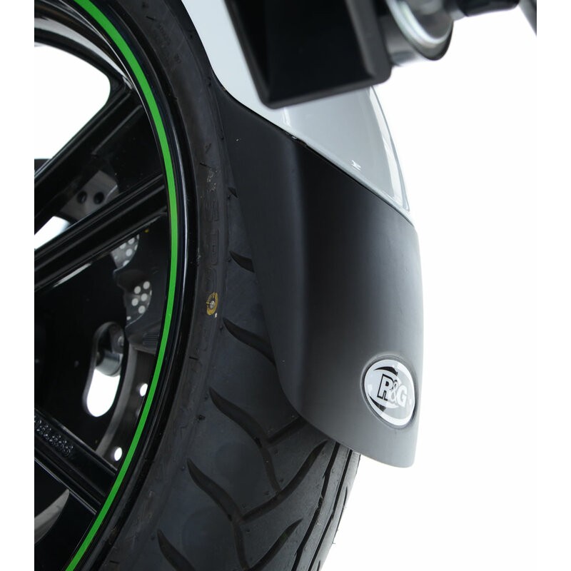 Extension de garde-boue R&G RACING noir Kawasaki H2 SX