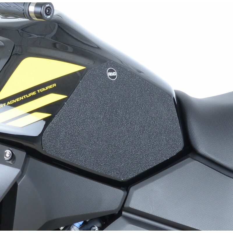 Kit grip de réservoir R&G RACING translucide (2 pièces) Suzuki V-Strom 250