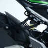 Kit suppression repose-pieds arrière R&G RACING noir Kawasaki Z125/Ninja 125