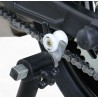 Pion de bras oscillant R&G RACING blanc