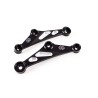 Support moteur GILLES TOOLING noir/argent