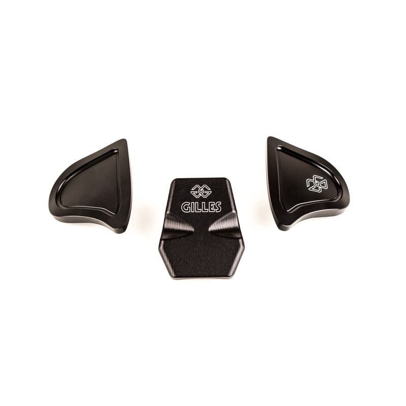 Kit caches orifices GILLES TOOLING Race rouge Yamaha YZF-R1/M