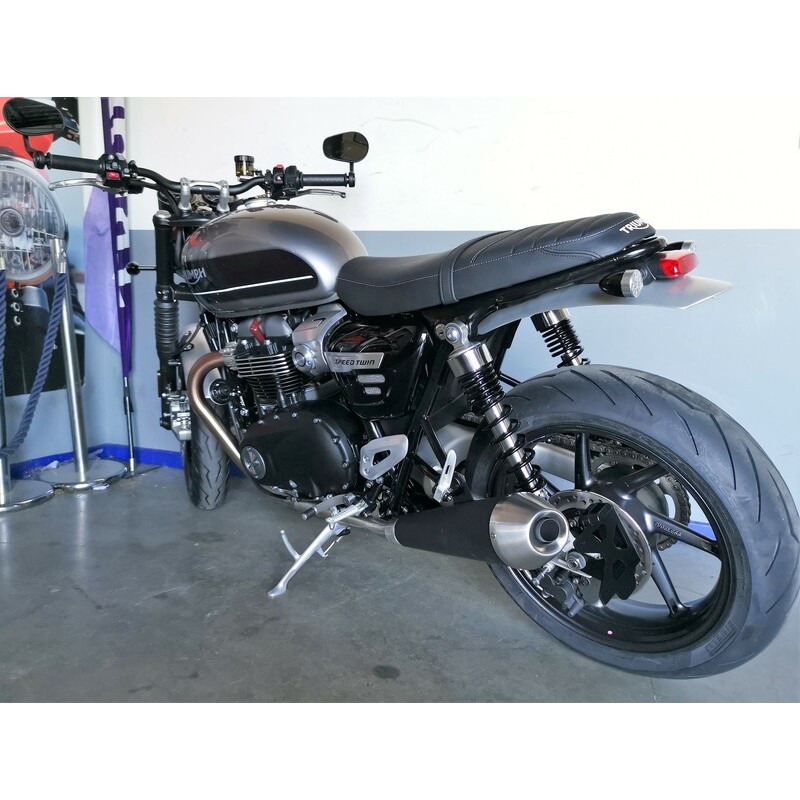 Support de plaque ACCESS DESIGN latéral noir Triumph