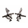 Commandes reculées ajustables GILLES TOOLING RCT10GT noir Kawasaki Z900/RS