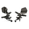 Commandes reculées ajustables GILLES TOOLING VCR38GT noir Kawasaki Ninja ZX-10R
