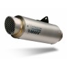 Silencieux MIVV GP Pro Titanium/casquette inox Kawasaki Z400