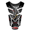 Protection de réservoir Honda 4 pièces Noir/Gris