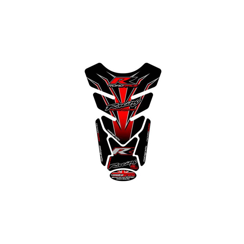 Protection de réservoir Honda 4 pièces Rouge