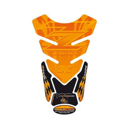 Protection de réservoir Kawasaki 4 pièces Orange