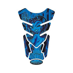 Protection de réservoir Diablesse 4 pièces Bleu