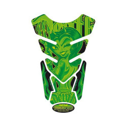 Protection de réservoir Diablesse 4 pièces Vert