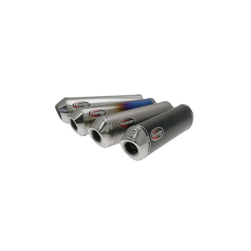 Silencieux Premium Rond Scorpion CBR125R Honda