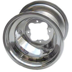 Lot de 2 Jantes Aluminium Douglas A5 10x5 4x144 Quad