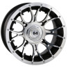 Lot de 2 Jantes Alu Diablo Machined Douglas 14x8 4/115 5+3