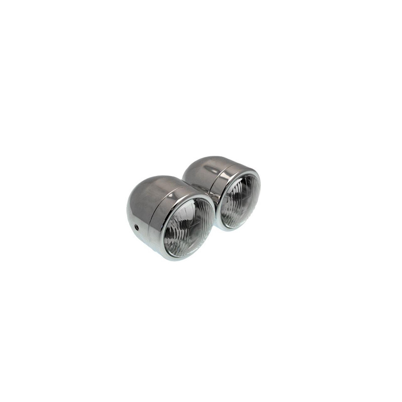 Double Optique Universel Chrome