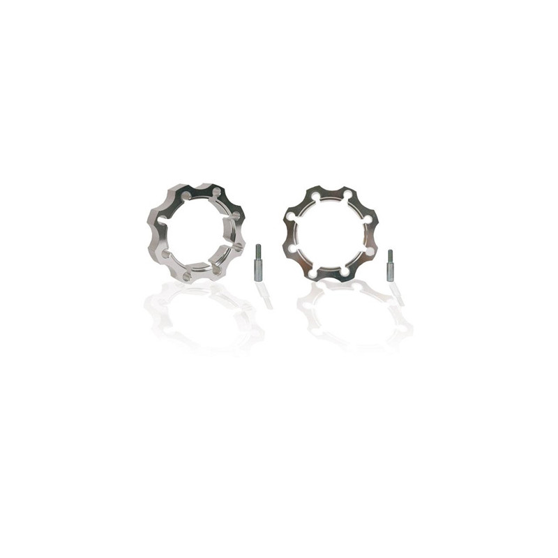 Elargisseurs de Voies Aluminium Cross Pro 4x144 / 4x156 + 4.5 cm