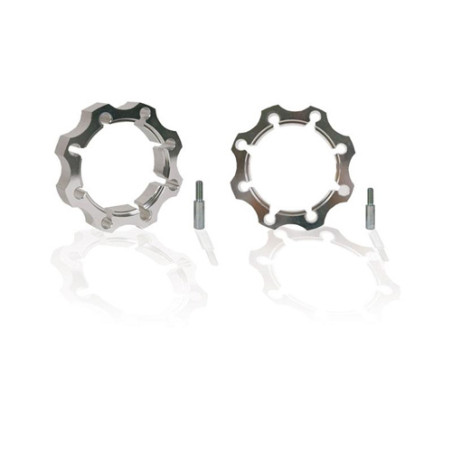 Elargisseurs de Voies Aluminium Cross Pro 4x110 / 4x115 + 4.5 cm
