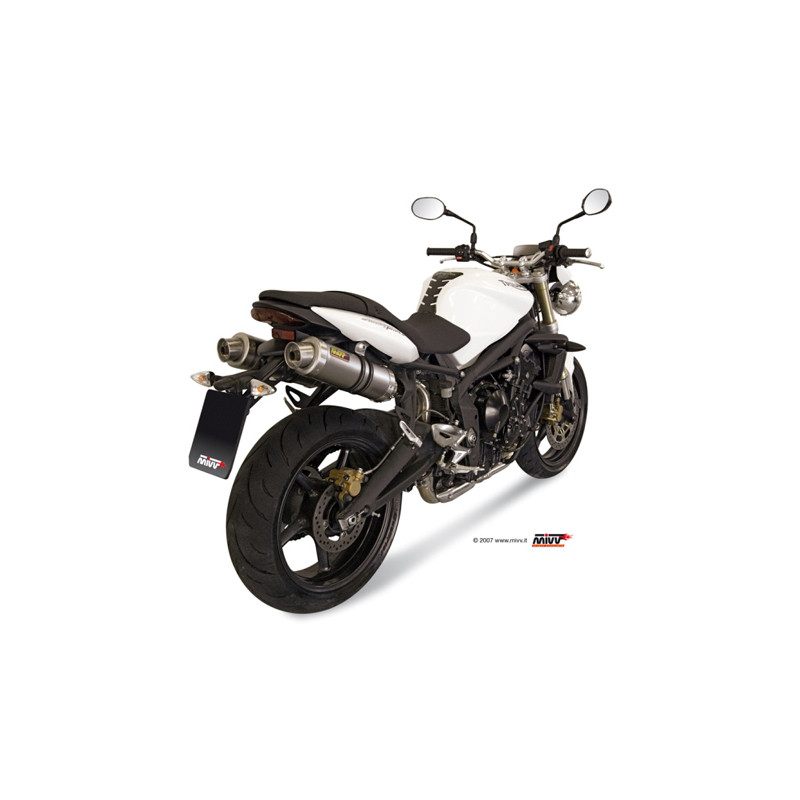 Silencieux GP Titane MIVV Street Triple 675 Triumph