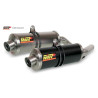 Silencieux Ovale MIVV Z 750 Kawasaki (2007-2011)
