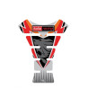 Protection de réservoir Aprilia Argent 1 pièce