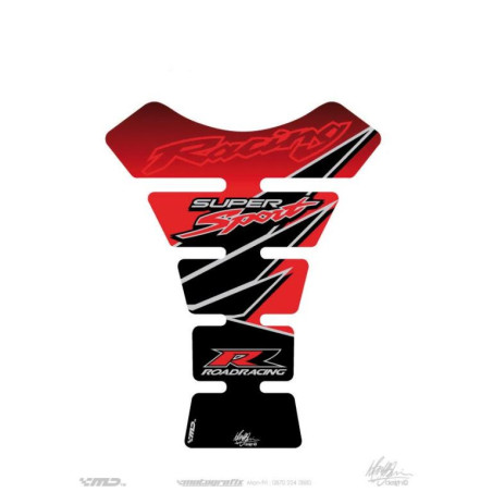 Protection de réservoir Honda Rouge 1 pièce