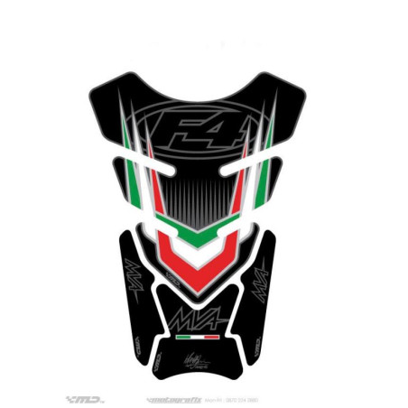 Protection de réservoir MV Agusta Noir 4 pièces