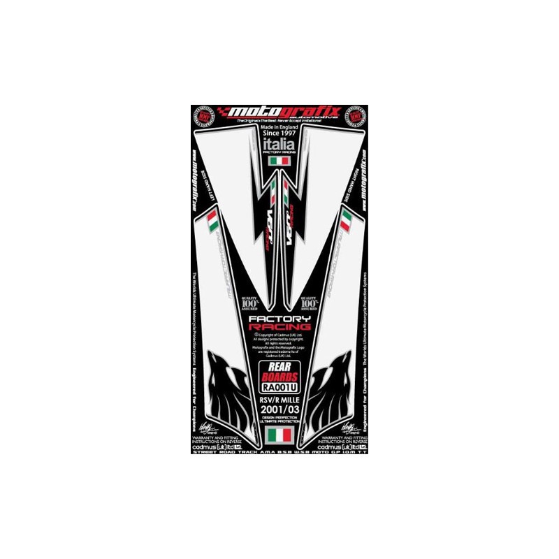 Kit Déco Arrière Motografix 1000 Tuono Aprilia
