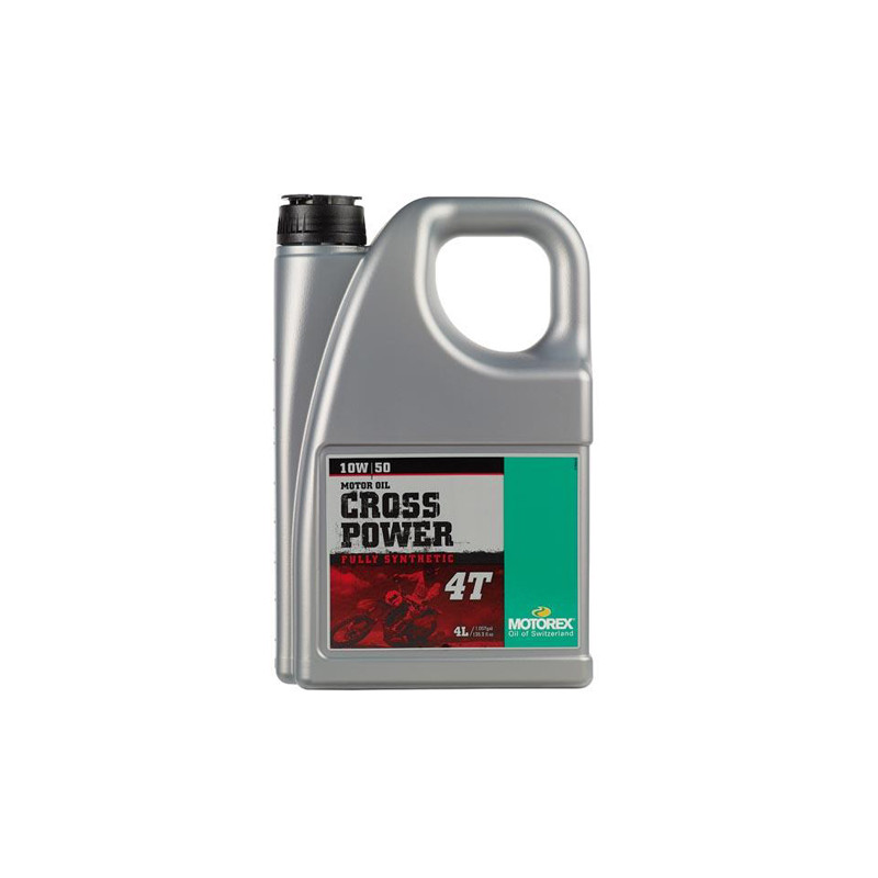 Huile Motorex Cross Power 4T 10w50 Bidon de 4 L