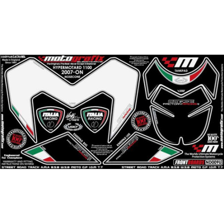 Kit Déco Avant Motografix 1100 Hypermotard Ducati