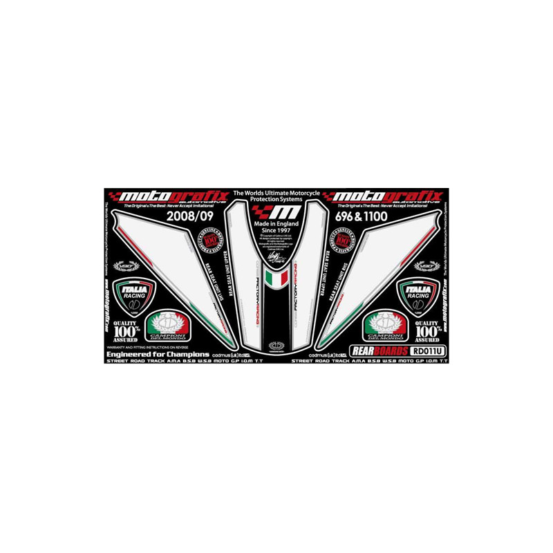 Kit Déco Arrière Motografix Monster (08-11) Ducati