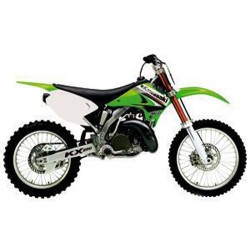 Kit Plastique 4 Pièces Racetech KAWASAKI KX85-100 Origine