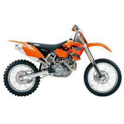 Kit Plastique 4 Pièces Racetech KTM EXC/SX400,520 Origine