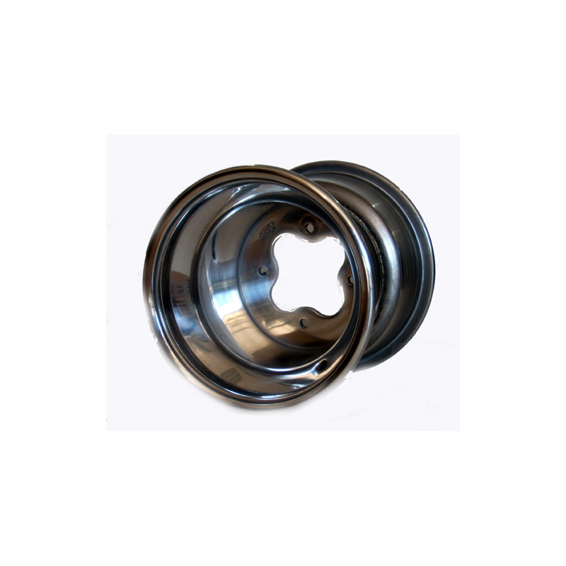 Lot de 2 Jantes Alu ART Bord Roulé AR 10 x 8 - 4 x 4