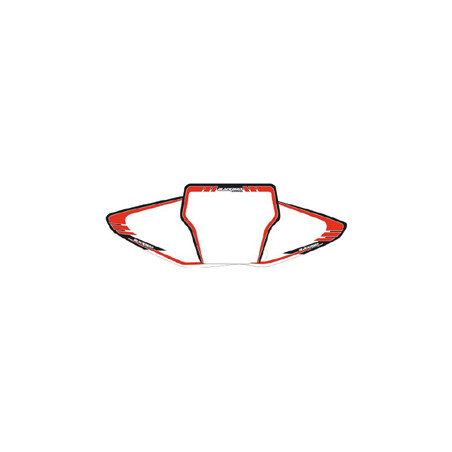 Fonds De Plaque Graphic Blackbird pour Honda