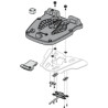 Platine de coffre SW-MOTECH Pour T-Ray Electric-Topcase