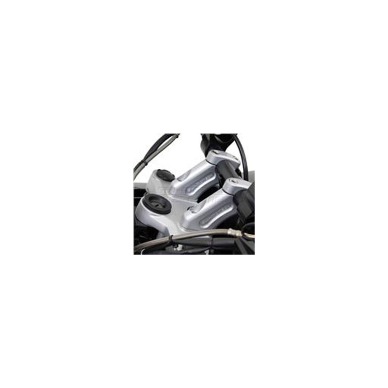 Réhausses Décalées de 22 mm Pour Guidon 28mm Sw Motech