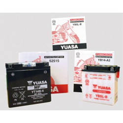 Batterie YTX14-BS Yuasa sans entretien livrée avec pack acide